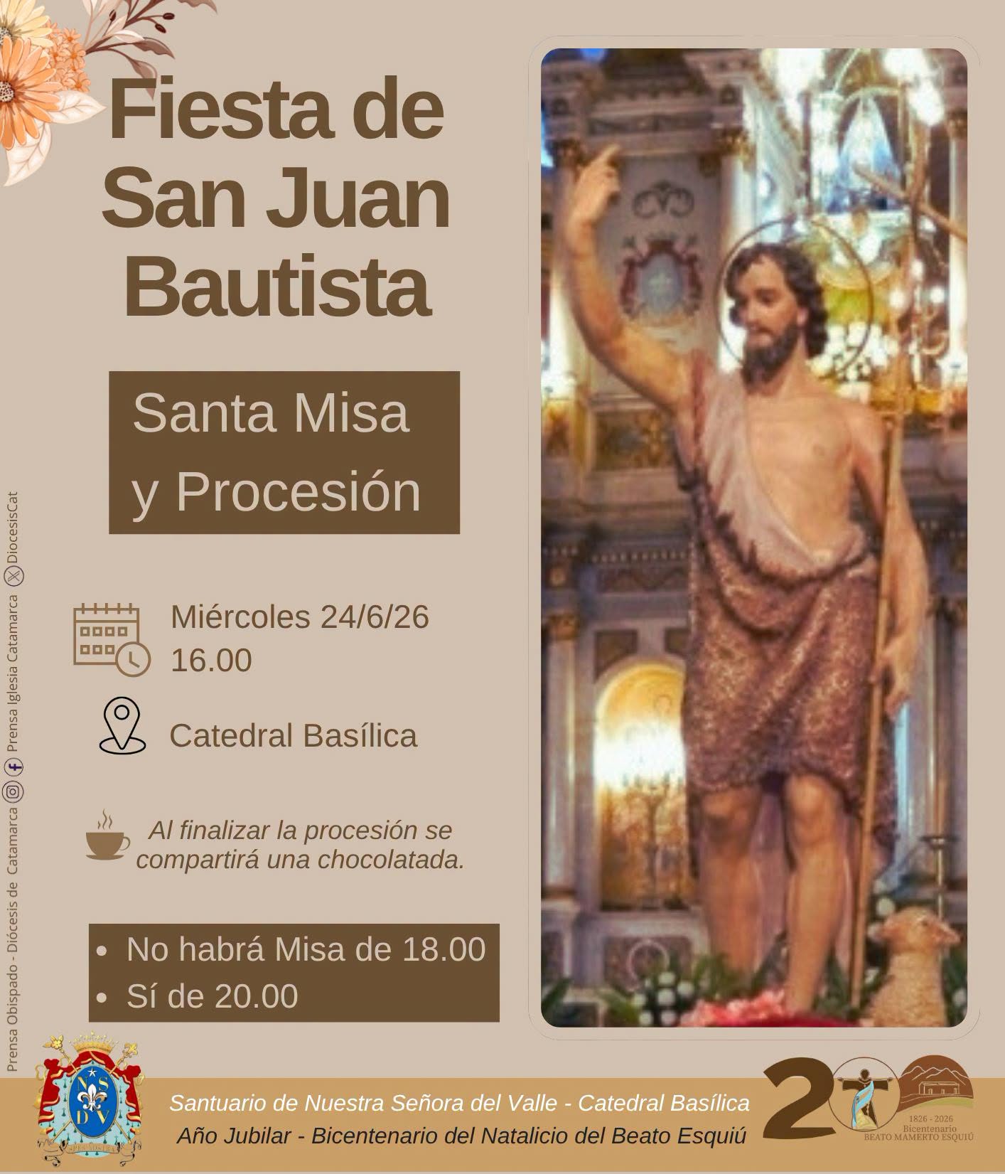 𝗖𝗲𝗹𝗲𝗯𝗿𝗮𝗰𝗶𝗼𝗻𝗲𝘀 𝗲𝗻 𝗵𝗼𝗻𝗼𝗿 𝗱𝗲  𝗦𝗮𝗻&hellip;
