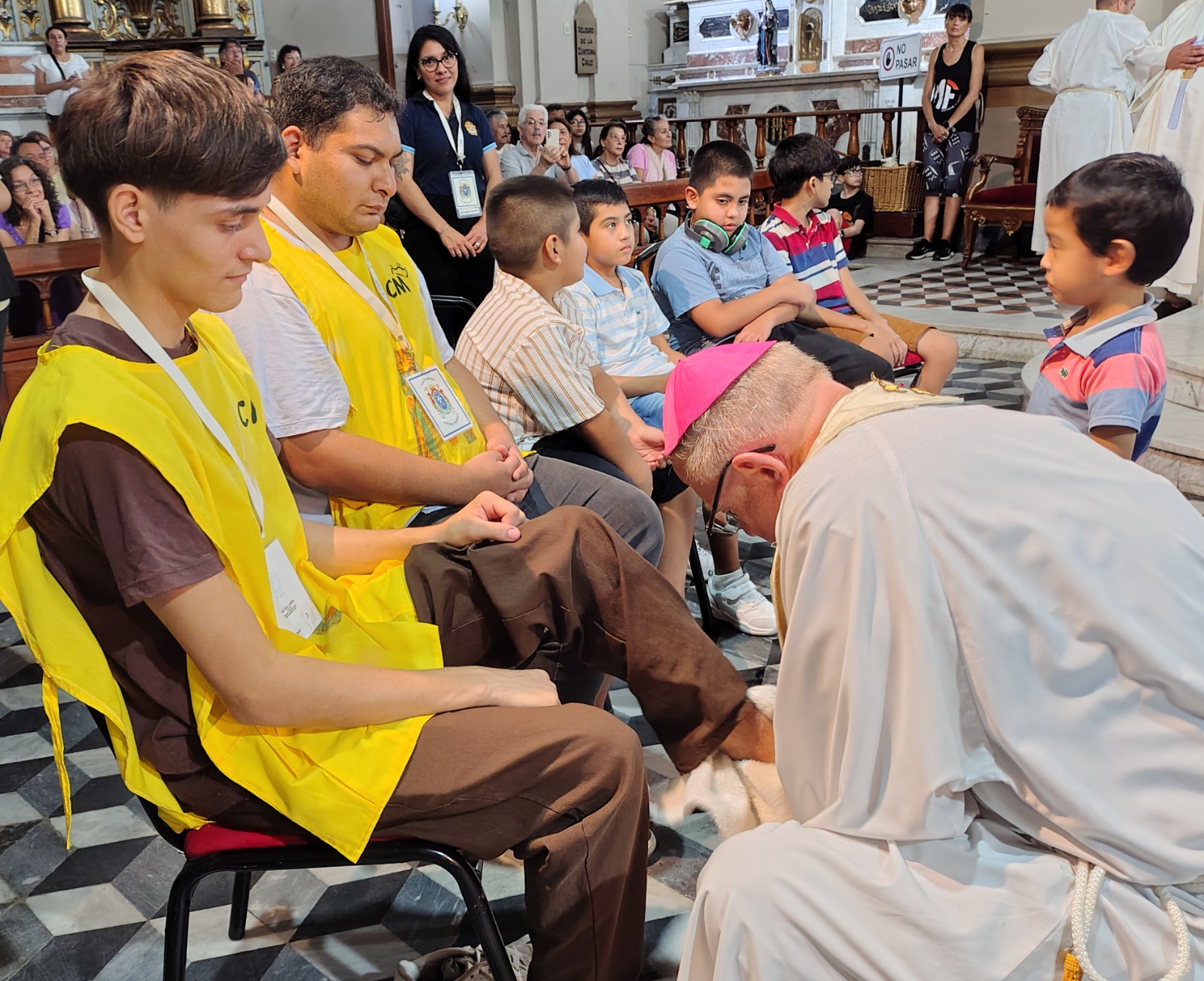 Mons. Urbanč celebró la Misa de la Cena del Señor