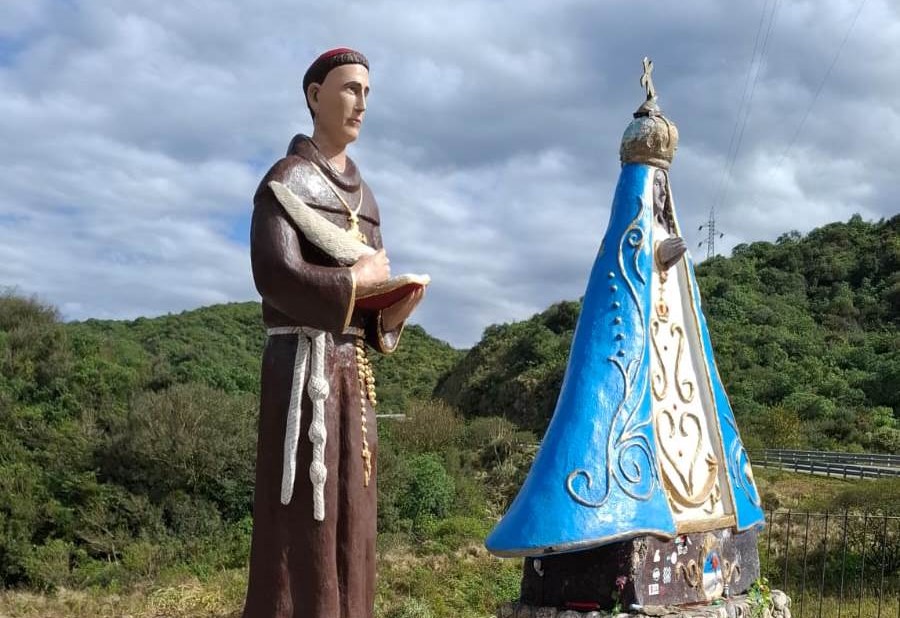 Imagen del Beato Esquiú  fue entronizada en la Cuesta del Totoral  